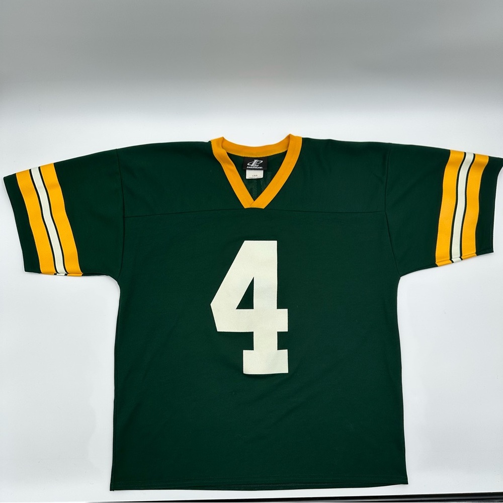 Vtg Logo Athletic Green Bay Packers Brett Favre Jersey Mens Large L Football NFL